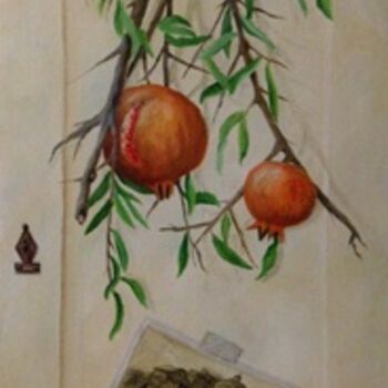 Pintura intitulada "Vecchio e nuovo" por Paola Petrucci, Obras de arte originais, Acrílico