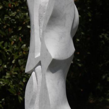 Sculpture titled "Douce" by Pascal Cavalli, Original Artwork, Stone