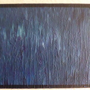 Pittura intitolato "Série Bleus, la gra…" da Pascal Russi (PRussi), Opera d'arte originale, Acrilico