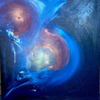 Pintura titulada "Mélodie du Cosmos." por Pascaly, Obra de arte original