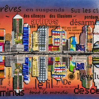 "l'Oasis asséché" başlıklı Tablo Patrice Chambrier tarafından, Orijinal sanat, Akrilik
