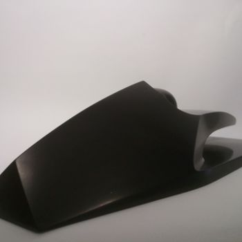 Sculpture titled "vitesse marbre noir" by Patrice Kauffmann, Original Artwork