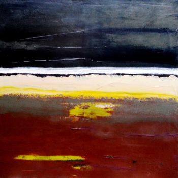 Pintura titulada "Ciel noir" por Paul Maz, Obra de arte original, Oleo