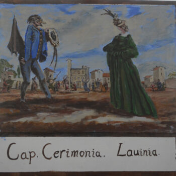 Malerei mit dem Titel "Cap Cerimonia and L…" von Paul Scott, Original-Kunstwerk, Acryl