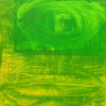 Pintura titulada "citron vert" por Paul Yves Poumay, Obra de arte original, Acrílico