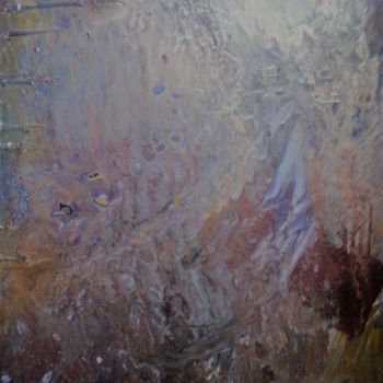 Schilderij getiteld "DE L'AUTRE COTE" door Paula Clemence, Origineel Kunstwerk