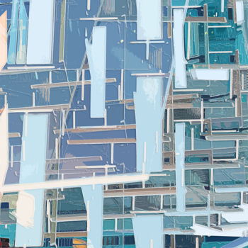 Цифровое искусство под названием "Transition" - Emmanuel Payet, Подлинное произведение искусства, Фотомонтаж