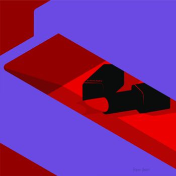 Arte digital titulada "A drawer - zoom" por Pedro Abreu, Obra de arte original, Trabajo Digital 2D