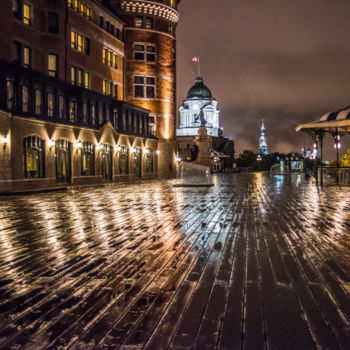 Photography titled "Promenade nocturne" by François Peltzer, Original Artwork, Digital Photography