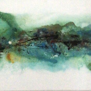 Pintura intitulada "Fundo do mar" por Pereira, Obras de arte originais, Acrílico