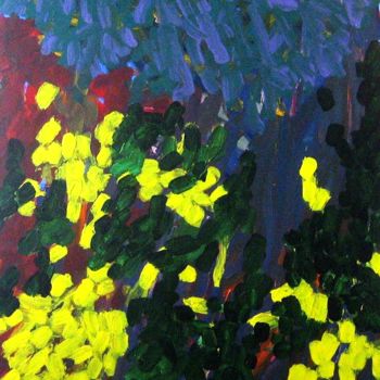 Painting titled "Morning dew (Size 4…" by Peter Jalesh, Original Artwork, Acrylic