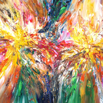 Painting titled "Awesome Daydream XX…" by Peter Nottrott, Original Artwork, Acrylic