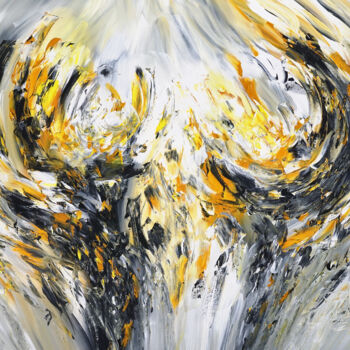 绘画 标题为“Elegance Yellow Ant…” 由Peter Nottrott, 原创艺术品, 丙烯