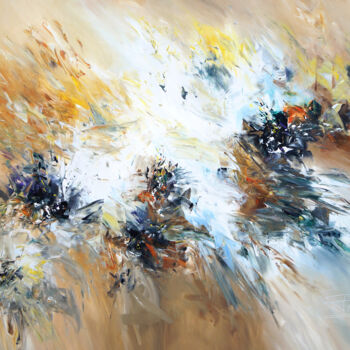 Pittura intitolato "Nature Energy XL3" da Peter Nottrott, Opera d'arte originale, Acrilico