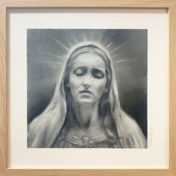 Malarstwo zatytułowany „Mary” autorstwa Peter Pitout, Oryginalna praca, Olej