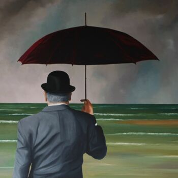 "The Rain in the Exi…" başlıklı Tablo Peter Seminck tarafından, Orijinal sanat, Petrol