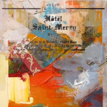 Malarstwo zatytułowany „Saint Merry—The Mar…” autorstwa Peter Vahlefeld, Oryginalna praca, Olej