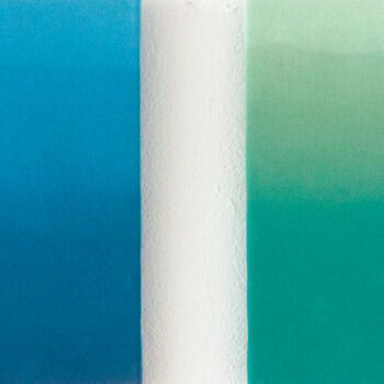 Картина под названием "Blue & Green" - Petr Johan Marek, Подлинное произведение искусства, Масло Установлен на Деревянная ра…