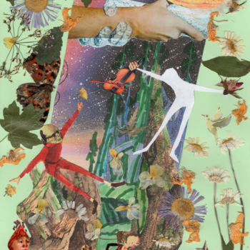 Collages titled "GODs?!......" by Phil Colisov, Original Artwork, Collages