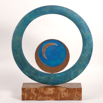 雕塑 标题为“Cycles V” 由Philip Hearsey, 原创艺术品, 青铜