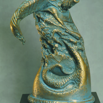 Sculpture titled "TEAPOT 04" by Philipp Rukavishnikov, Original Artwork, Bronze