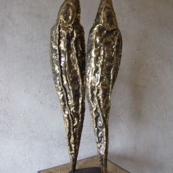 Skulptur mit dem Titel "touaregs" von Philippe Fautrez, Original-Kunstwerk