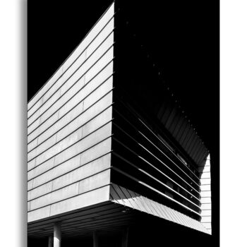Photography titled "Dark Cut 1" by Philippe Verspeek, Original Artwork, Non Manipulated Photography Mounted on Aluminium