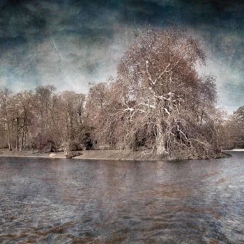 Photography titled "Lac du Bois de Boul…" by Philippe Bousseau, Original Artwork, Digital Photography