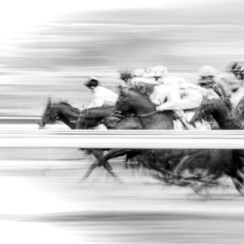 Photography titled "Starting stalls (3)" by Philippe Loze, Original Artwork, Manipulated Photography