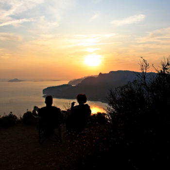 Fotografía titulada "Terrasses sur les f…" por Josiane Karanian Boularot, Obra de arte original, Fotografía no manipulada