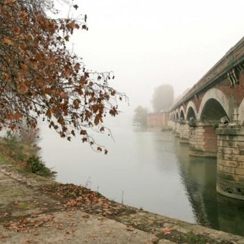 "TOULOUSE - Brume à…" başlıklı Fotoğraf Josiane Karanian Boularot tarafından, Orijinal sanat