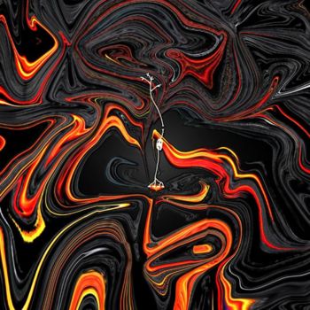 Arts numériques intitulée "Les Maléfiques - VO…" par Josiane Karanian Boularot, Œuvre d'art originale, Peinture numérique