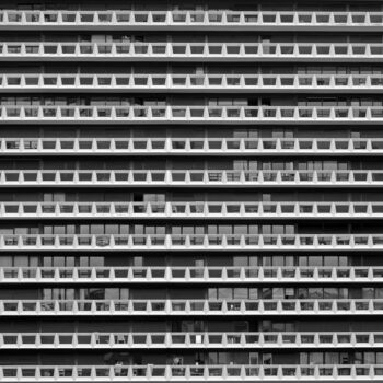 摄影 标题为“Mass architecture” 由Pierre Leccia, 原创艺术品, 数码摄影