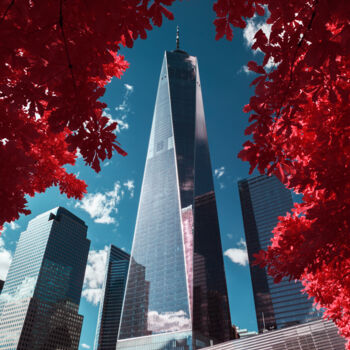 Fotografia intitolato "One World Trade Cen…" da Pierre-Louis Ferrer, Opera d'arte originale, Fotografia digitale