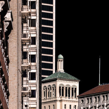 Photographie intitulée "San Francisco Dark…" par Pierre Nadler, Œuvre d'art originale, Photographie manipulée Monté sur Autr…