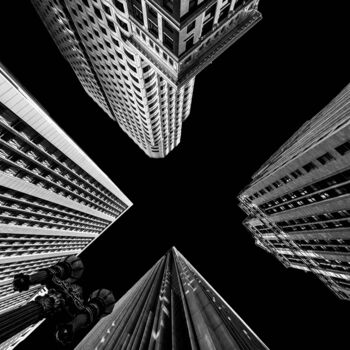 Photography titled "San Francisco - Ele…" by Pierre Nadler, Original Artwork, Manipulated Photography Mounted on Other rigid…