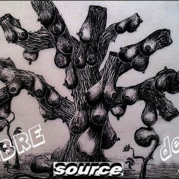Arte digital titulada "ARBRE SOURCE DE VIE" por Pierre Peytavin, Obra de arte original, Trabajo Digital 2D