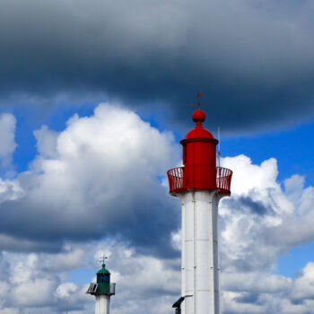 Photography titled "Feux du port de Tro…" by Pierre-Yves Rospabé, Original Artwork, Digital Photography