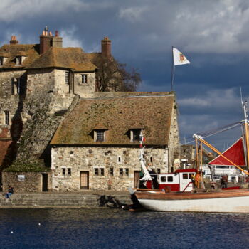 Fotografia intitolato "Honfleur, Normandie" da Pierre-Yves Rospabé, Opera d'arte originale, Fotografia digitale