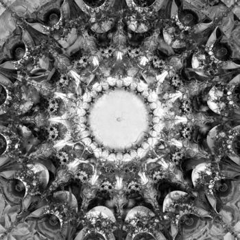 Digital Arts titled "Mandala 8" by Paul Pinzarrone, Original Artwork, 2D Digital Work