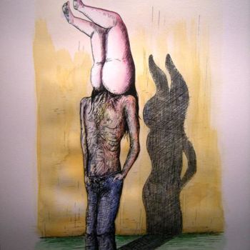 "Lord Rabbit" başlıklı Resim Patrick Jannin tarafından, Orijinal sanat, Diğer