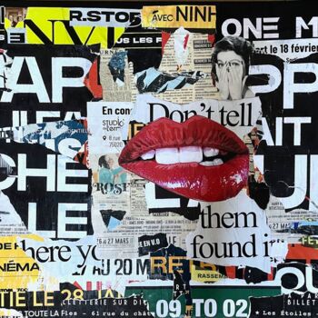 Collages titled "One More Kiss" by Podkol, Original Artwork, Collages