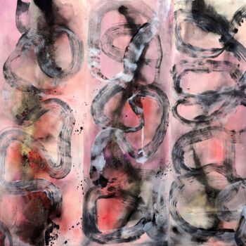 Malarstwo zatytułowany „I believe in pink” autorstwa Poonam Choudhary, Oryginalna praca, Akryl