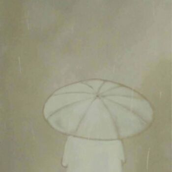 Malarstwo zatytułowany „RAIN” autorstwa Pras, Oryginalna praca, Akryl