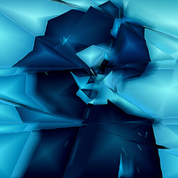 Digitale Kunst getiteld "Ghost" door Pwa Studio, Origineel Kunstwerk, Digitaal Schilderwerk