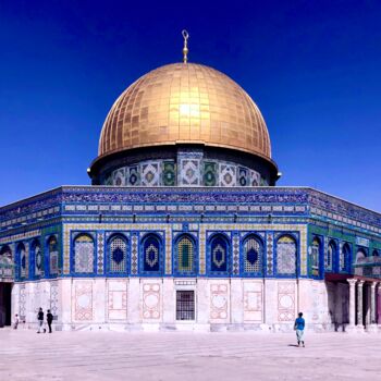 Photography titled "Dome of the Rock 2,…" by J.A. Quattro (Qu4ttroStudio), Original Artwork, Non Manipulated Photography