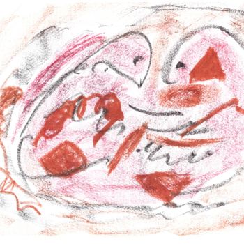 Drawing titled "scan-20190212-13434…" by Pascal Queslin, Original Artwork, Pastel