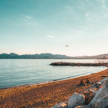 "Cannes Beach Landsc…" başlıklı Fotoğraf Radu Bercan tarafından, Orijinal sanat, Dijital Fotoğrafçılık