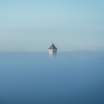 Photography titled "Ghost Tower" by Rafał Idczak, Original Artwork, Non Manipulated Photography