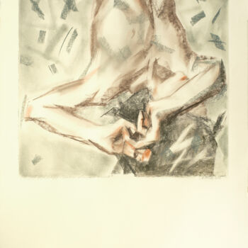 Drawing titled ""Cahier d'un faun r…" by Rafferoico, Original Artwork, Charcoal